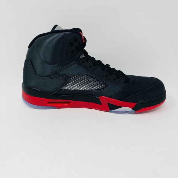 Jordan 5 Retro Satin Black - Picture 6 of 7